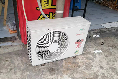 元宝山空调突然不制冷只吹自然风怎么办？