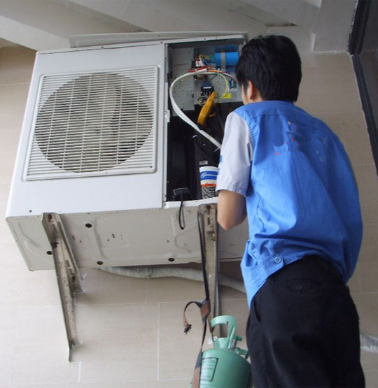 元宝山空调开机无反应维修